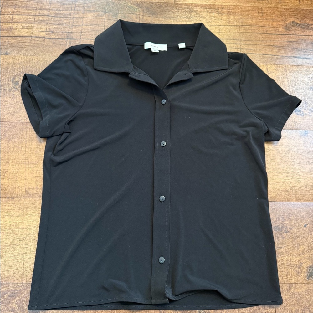 Vince Short-Sleeve Button Front shirt